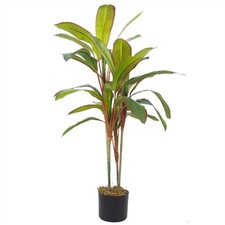 Artificial Dracaena Plant 100cm Green Realistic Faux Indoor Home Office Decor