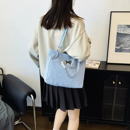 Large Capacity Shoulder Bag Butterfly Elements Women's Bag New Hand Bag - Picture 11 of 12