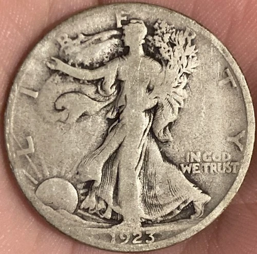 1923-S Walking Liberty Half Dollar — Circulated 🔥 Better Date