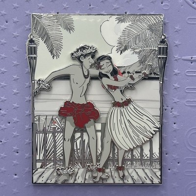Disney Paperman Meg & George Hawaii Destinations Fantasy Pin LE 65 Roman.N.Pins