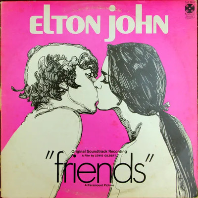 Elton John Friends Paramount Records Vinyl LP