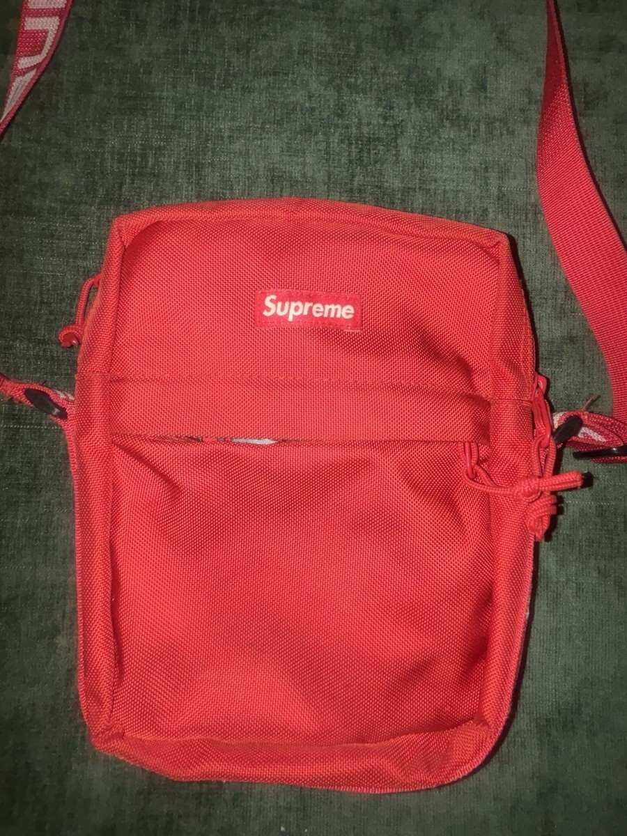 Supreme Shoulder Bag (SS18) Red | eBay