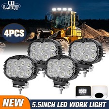 4pcs 5.5 Oval Led Work Lights 1224v Headlight For Tractor Farm Agriculture Ute 4pcs 5.5 Oval Led Work Lights 1224v Headlight For Tractor Farm Agriculture Ute