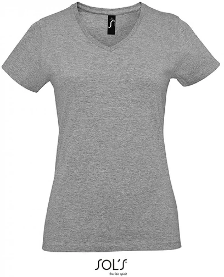 Damen Imperial V-Neck Women T-Shirt - V-Ausschnitt  | SOLs | 02941 - Bild 1 von 1
