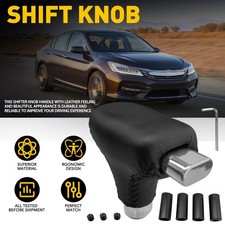 Black Auto Transmission Center Gear Shift Lever Knob Handle Shifter For Honda Us