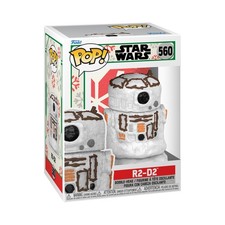 Funko Pop! Star Wars: Holiday - R2-D2 - Muñeco de Nieve - Figura de Vinilo Colec