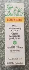 Burts Bees Daily Moisturizing Cream Sensitive With Cotton Extract 51g 