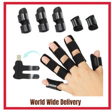 5 Pcs Trigger Finger Splint , Finger Brace for Straightening or Support for Fing