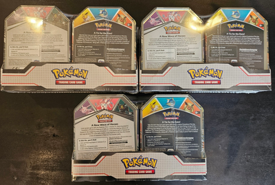 V Heroes 3x 2-Pack Tin Bundle Set Eevee Evolutions (Target 2023
