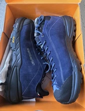Zamberlan Free Blast Suede Blue Hiking Approach Climbing Shoes Size 10.5