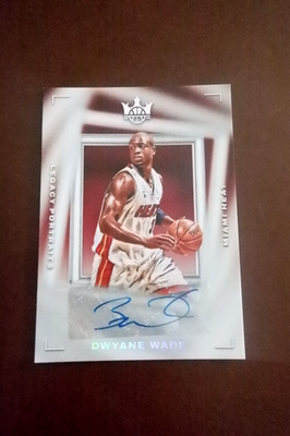 NBAカード Dwyane Wade パッチ 直筆サインカード 10枚限定 2022-23 Panini Court Kings - Legacy Portrait Signatures Dwyane