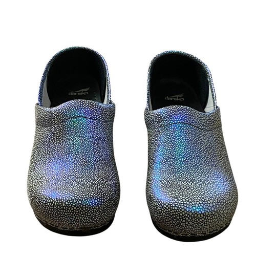 Dansko Clog Nurse Shoes Womens Size Size EU 34 Iridescent Slip On Comfort - Picture 7 of 15