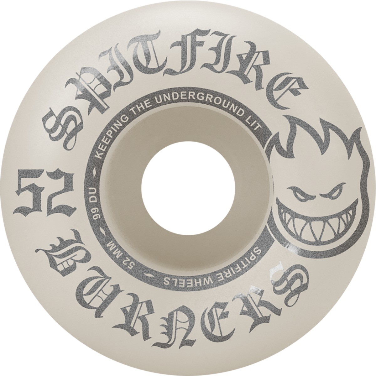 Spitfire Wheels Burners Skateboard Wheels - 52mm 99a (Set of 4)