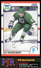 Ulf Samuelsson 1990-91 Score American #152 Hartford Whalers