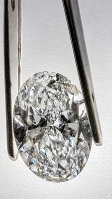 0.60 ct Oval Lab Diamanten, E color, VVS2 / IGI Zertifikat