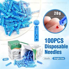 Diabetic Lancets 100pc Sterile 28 Gauge