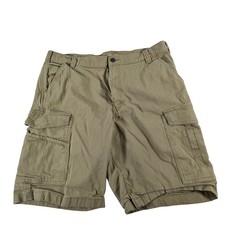 Carhartt Mens Tan Relaxed Fit Cargo Shorts Khaki Cotton Blend 103542 253 Size 40