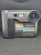 Sony Mavica MVC-FD73 Digital Camera 10x Optical Zoom 3.5 Floppy Disk Untested