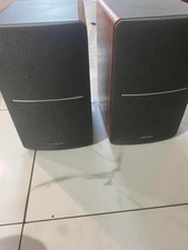 Edifier P12 Passive Bookshelf Speakers Pair 4  Wood Finish 6 Ohm