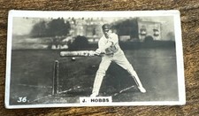 1926 Lambert & Butler Who's Who in Sport (1926) Tobacco Jack Hobbs #36