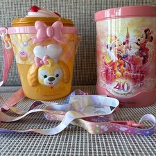 Cookie Un Popcorn Bucket Mickey 40th Anniversary Set with Strawberry Topping