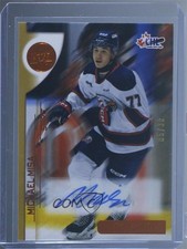 2023 CHL 2001-02 UD Prospects Retro Achievement /30 Michael Misa #A-3 Auto y5d