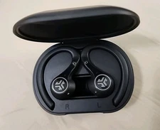 JLAB Epic Air Sport ANC True Wireless Earbuds + Case Black