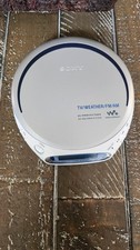 Sony Discman Walkman D-FJ210 Portable CD Player AM/FM/Weather Radio. Untested.