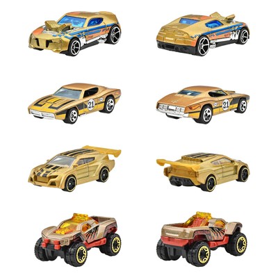 Hot Wheels Monster Truck Bigfoot Trophy Champion Collection Set