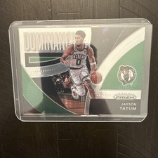 2021 Panini Prizm Jayson Tatum Dominance #5- Raw
