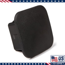 Trailer Hitch Cover 2 Inch Receiver Tube Plug Cap Black X2 Hitch Ball Insert T