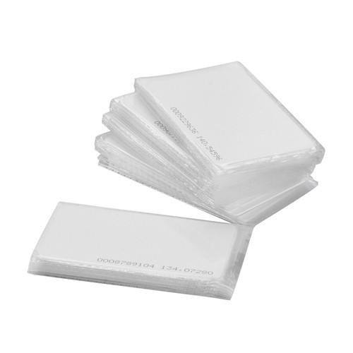 50 Pack 125Khz Door Entry Access Proximity RFID Cards Token White TK4100 EM4100 - Picture 11 of 11
