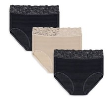 Vanity Fair Radiant Women's Light and Luxe Hi-Cut Underwear Size S 5