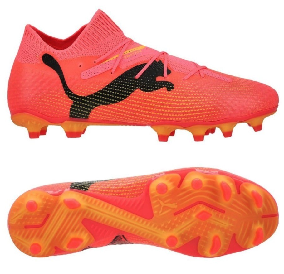 Puma Future 7 PRO FG AG Soccer Cleats Shoes Pink 107707-03 Mens