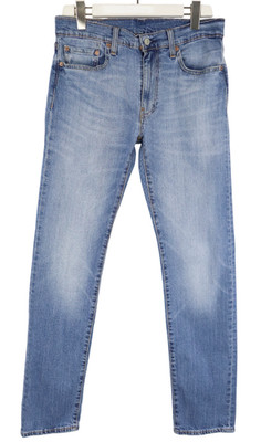 Levi's 502 Herrenjeans W32 L32 Fade Effekt Whiskers Zip Fly Stretch Konisch