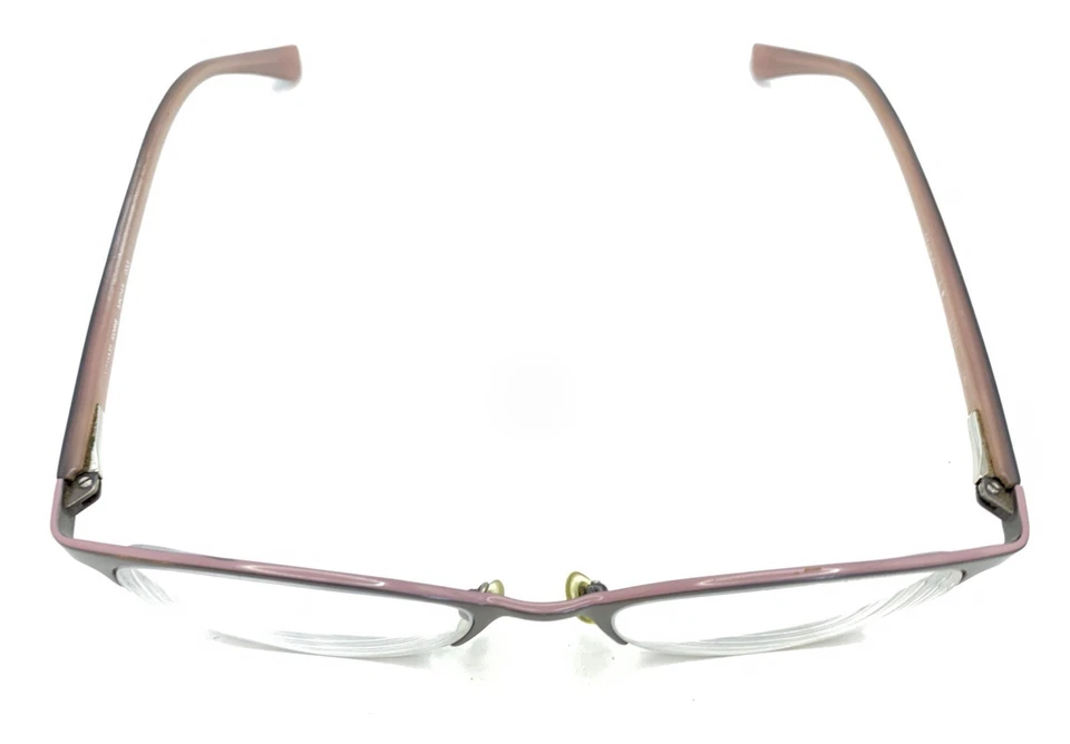 Armações de óculos femininas Michael Kors MK 743 033 cinza roxo meia aro 51-20 140 - Imagem 4 de 4