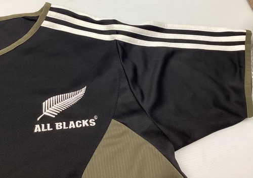 Adidas NZ All Blacks Football Shirt Jersey Size M Rugby Union NEW ZEALAND 2007 - Picture 5 of 17