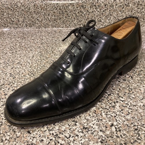 Church's Consul Cuero Negro Pulido Puntera Oxford Para Hombre Talla 9.5F Reino Unido 10.5 EE. UU. - Imagen 7 de 23