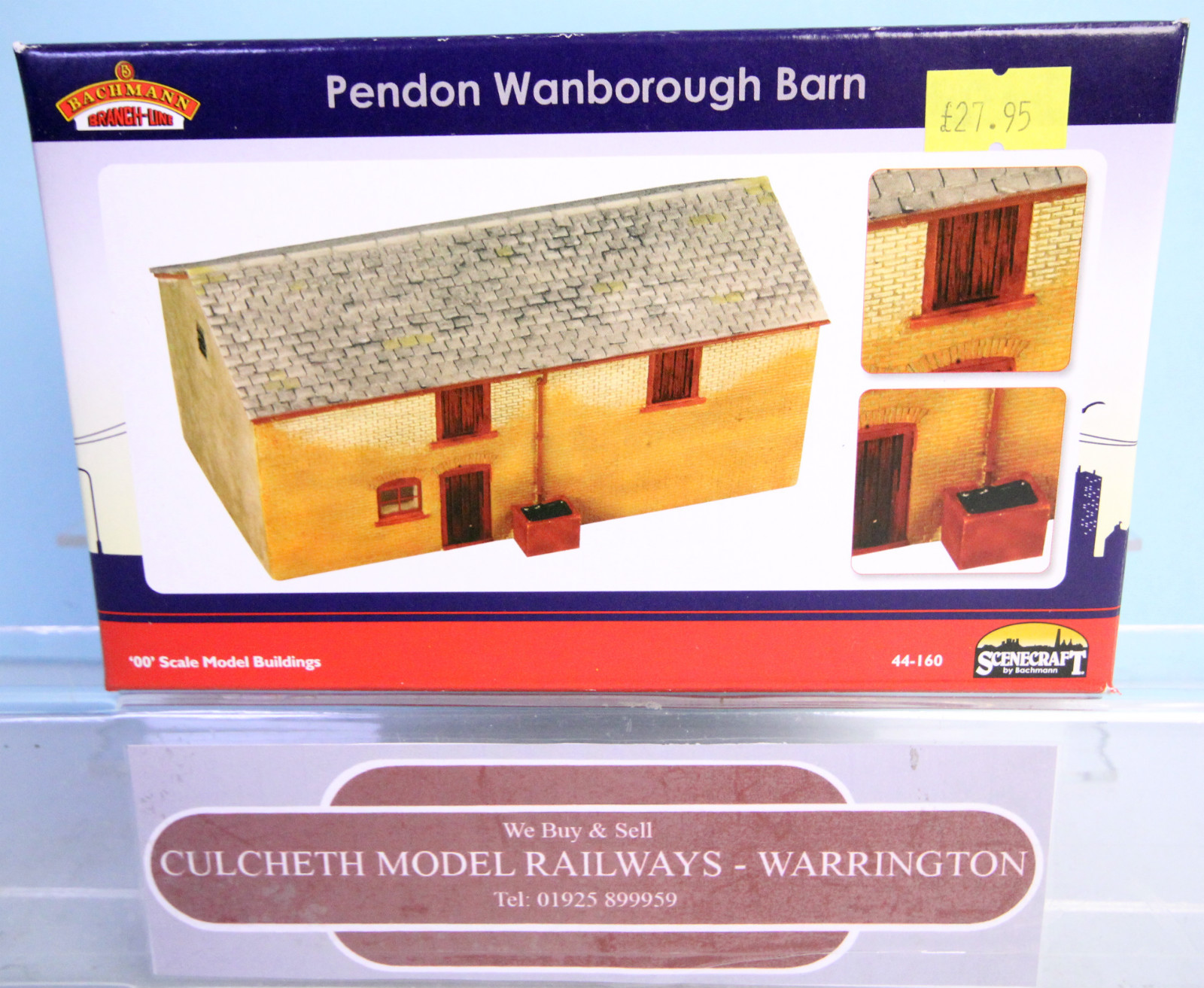 Bachmann 44 160 Pendon Wanborough Barn 00gauge Scenecraft Building