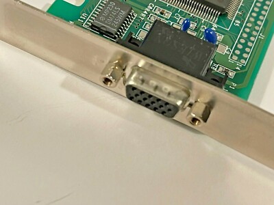 Scheda Video ISA VGA ACUMOS JAX8223A/V1, 16 Bit, Vintage, Per PC Retrò, Stock USA