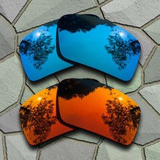 US Blue Red Orange Polarized Lenses Replacement For-Oakley DOUBLE EDGE