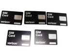 Verizon 5G Sim Card Nano Sim-5 Pack