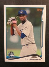 2014 Topps Pro Debut, Daytona Cubs - C.J. EDWARDS