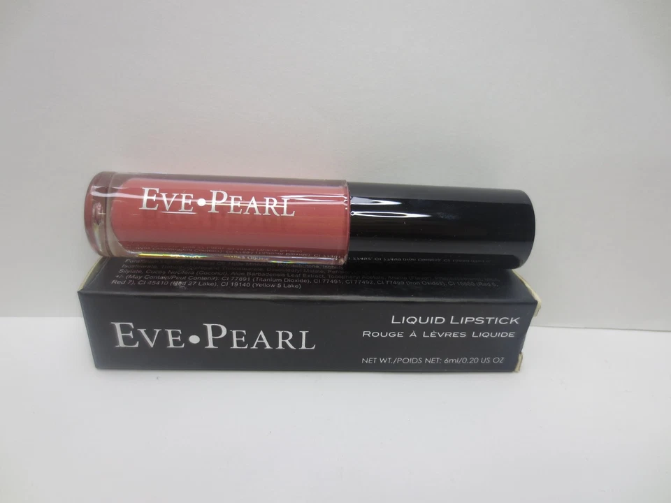 EVE PEARL LIQUID LIPSTICK PLUM NAKED 0.20 OZ BOXED DETAILS (LOT OF 4) - Image 2 of 4