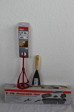 Set R&uuml;hrquirl 400mm l. x 80mm  R&uuml;hrstab Farbmischer R&uuml;hrer +41609+CP880560