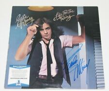 EDDIE MONEY SIGNED 'LIFE FOR THE TAKING' VINYL ALBUM RECORD LP 3 BECKETT COA BAS