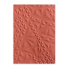 Sizzix 3-D Textured Impressions Embossing Folder - Geometric 661258
