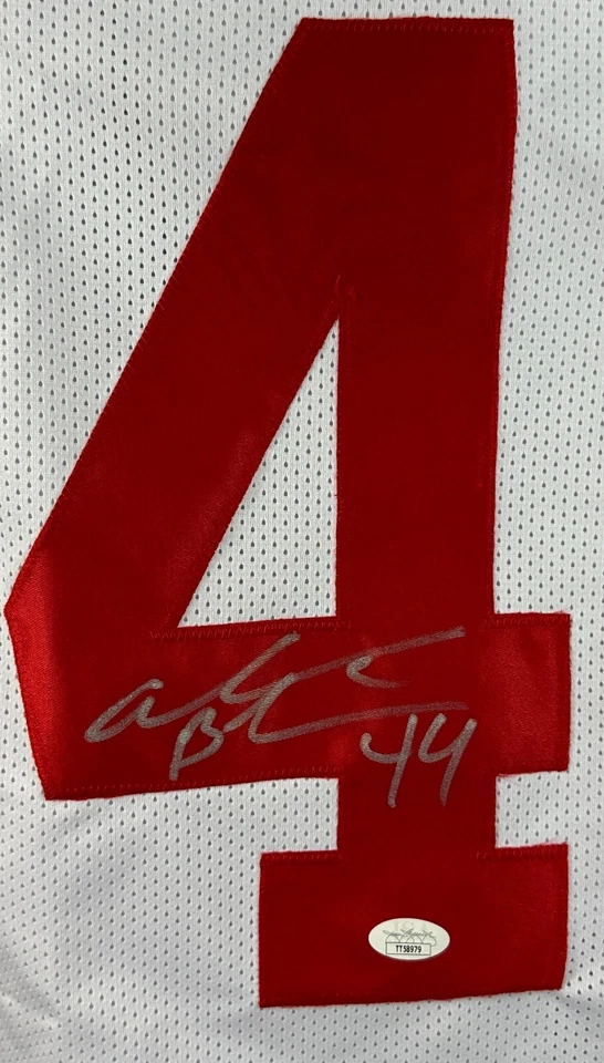 Camiseta autografada assinada por Ahmad Bradshaw NFL New York Giants JSA CERTIFICADO DE AUTENTICIDADE - Imagem 2 de 3