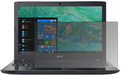 Schutzfolie für Acer Aspire E 15 Start mit Sichtschutz Blickschutz Folie