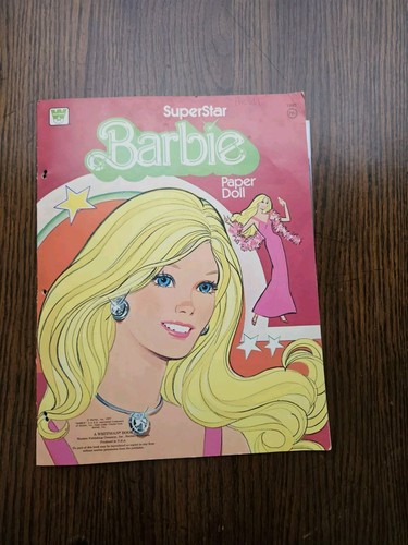 LOTTO bambole di carta vintage Whitman Barbie Ken sposa Miss America anni '70 - Foto 10 di 22